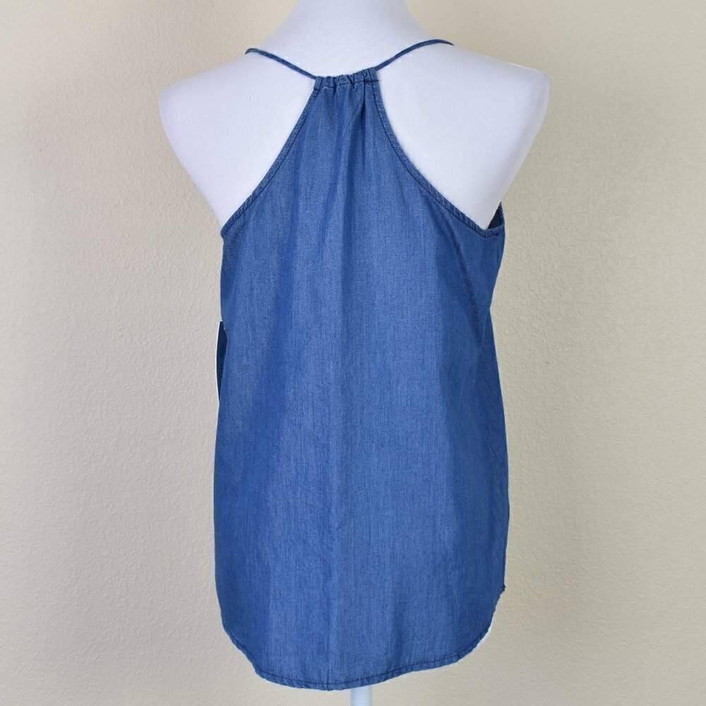 Stitch Fix Your Story Klare Chambray Tank Top NEW XS - Picture 6 of 8
